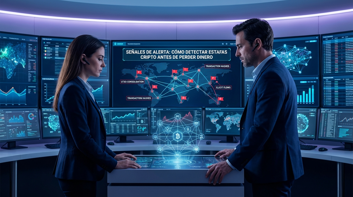 Señales de alerta: cómo detectar estafas cripto
            antes de perder dinero