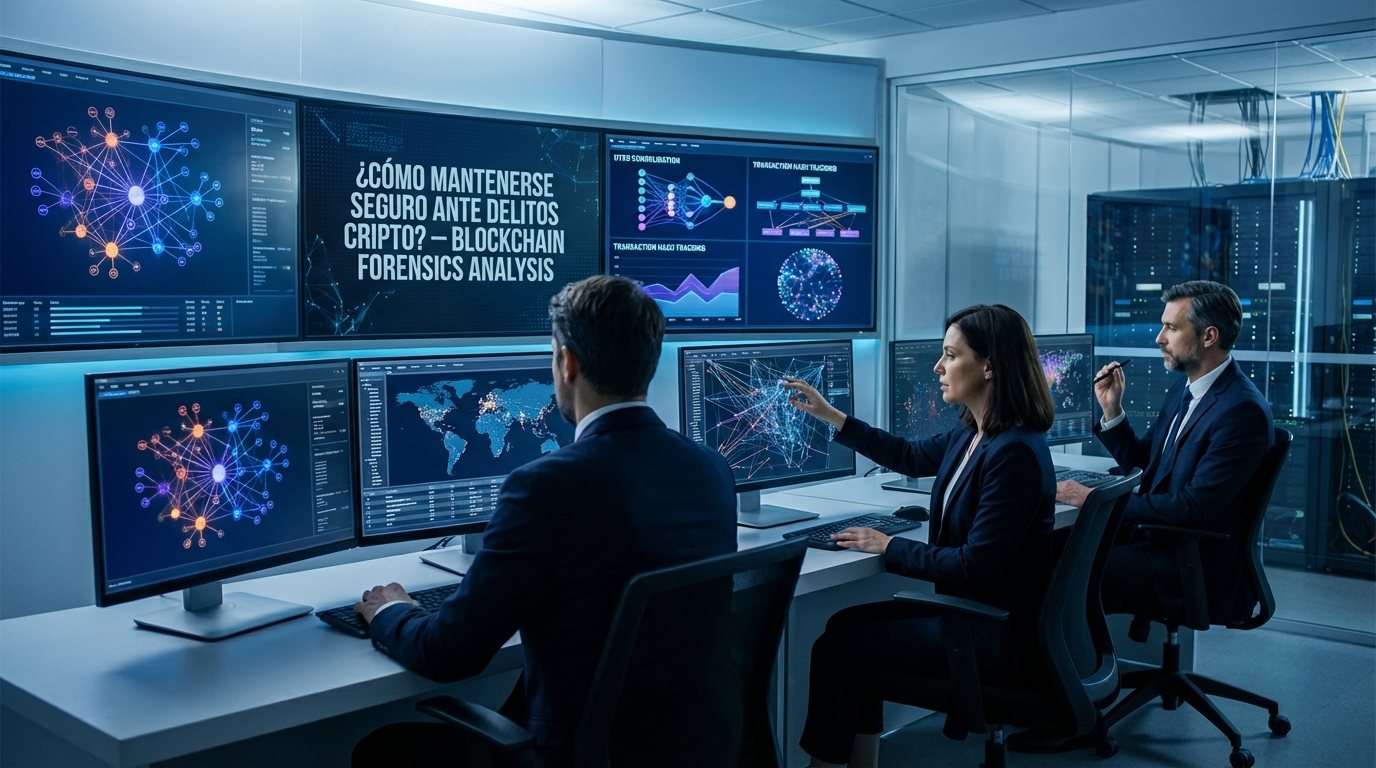 ¿Cómo mantenerse seguro ante delitos cripto?