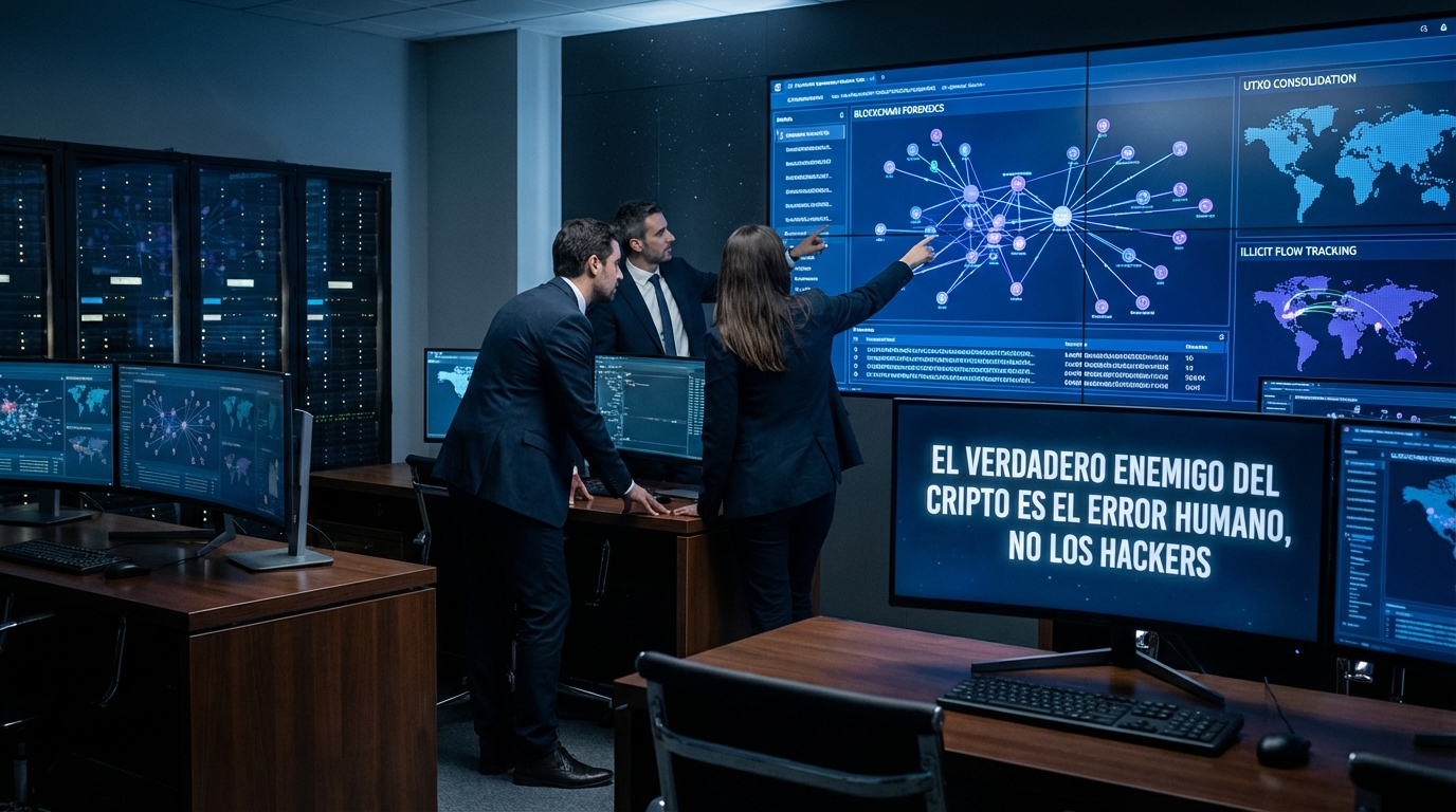 El verdadero enemigo del cripto es el error humano, no los
            hackers