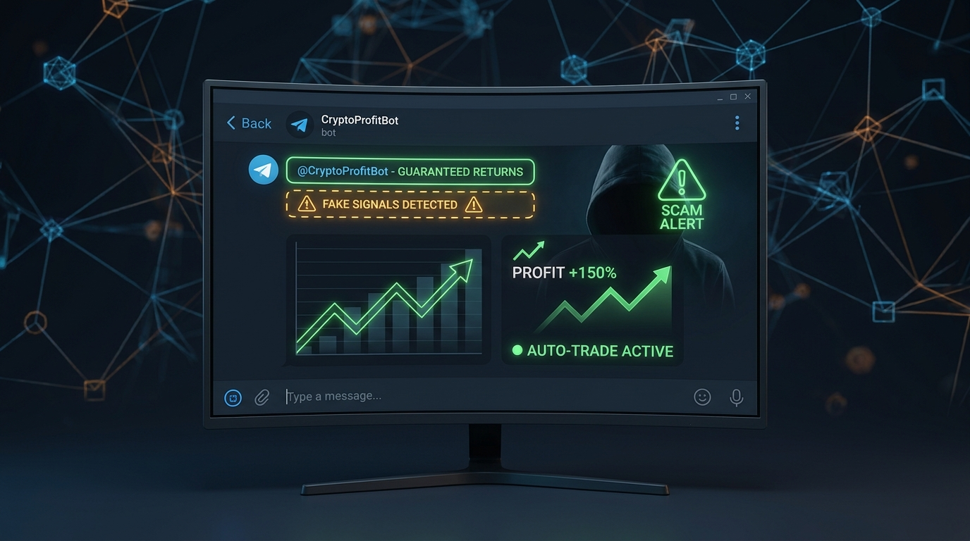 Guía de recuperación de estafa de bot de trading de Telegram