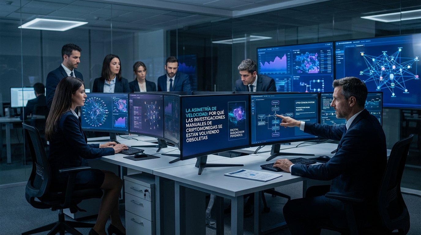 La
            asimetría de velocidad: Por qué las investigaciones manuales de criptomonedas se están volviendo obsoletas