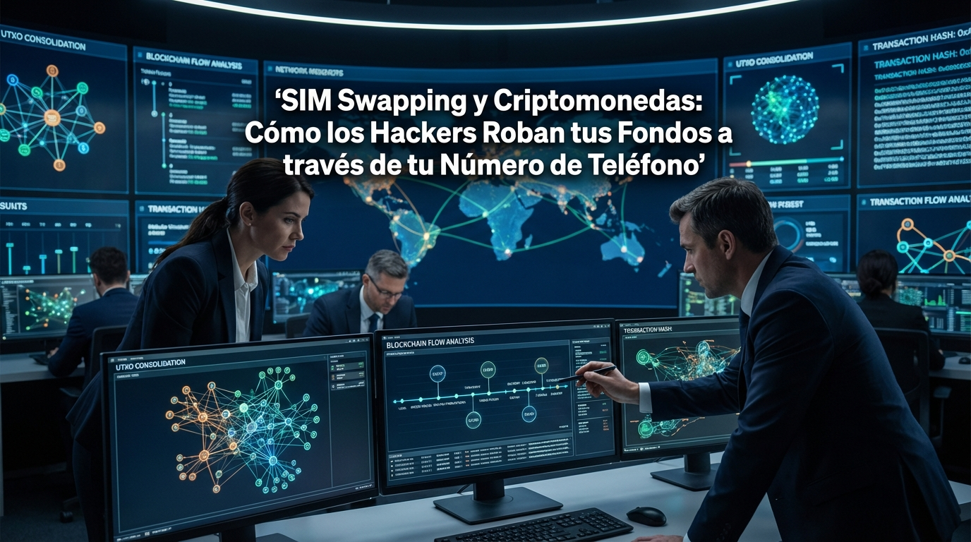 SIM Swapping y Criptomonedas: Cómo los Hackers Roban tus Fondos a través de tu Número de Teléfono